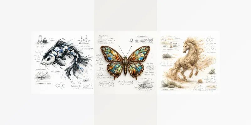 Surreal Scientific Hybrid Creators generated by undefined