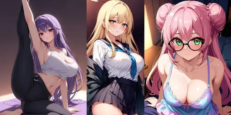 Beautiful Anime Girl Illustrations generated by undefined