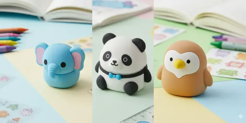 Adorable Eraser Designs For Kids generated by undefined