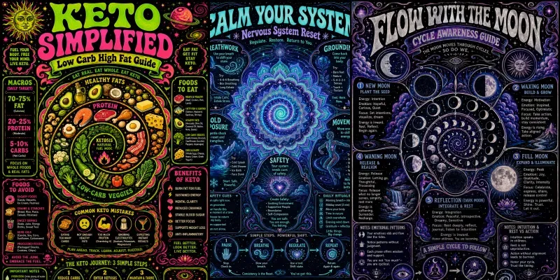 Mandala Infographic Poster Generator generated by undefined