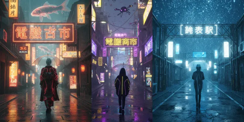 Cinematic Cyberpunk Japan Generator generated by undefined