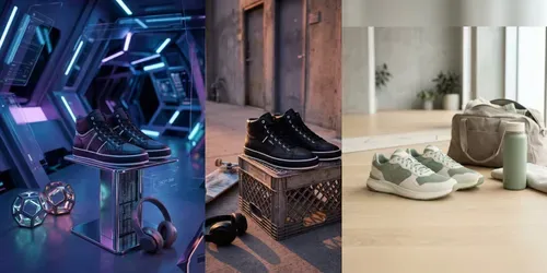 Unique Sneaker Mockups generated by chatgpt-image
