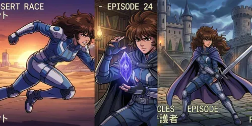 90s Retro Anime Images To Characters generated by gemini-image