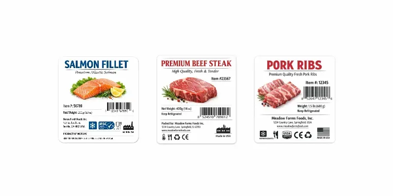 Professional Product Labels generated by undefined