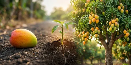 Fruit To Tree Timelapse Generator generated by veo