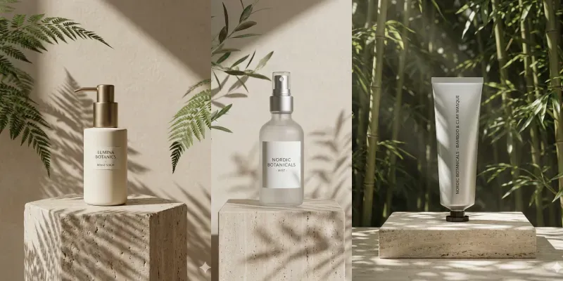 Luxury Wellness Packaging Suites generated by undefined