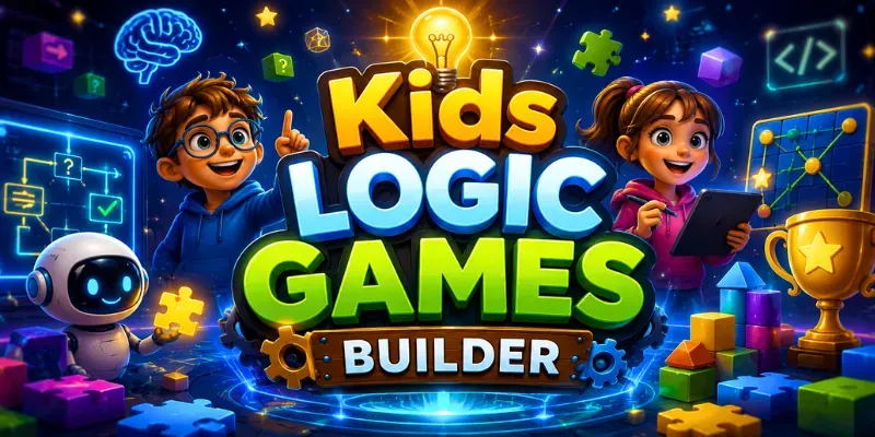 Kids Logic Games Builder generated by undefined
