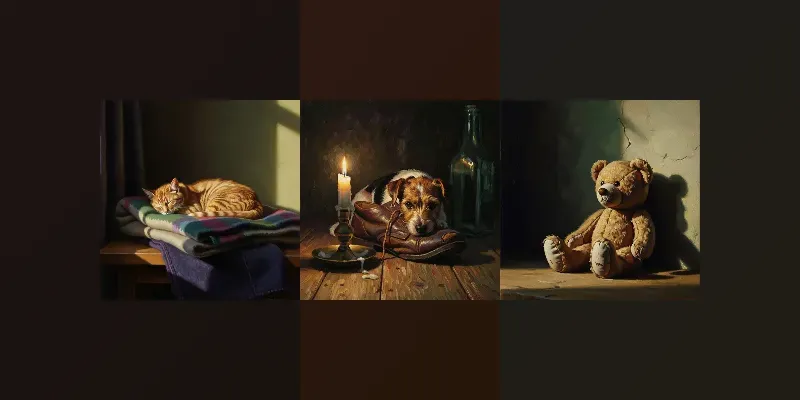 Realistic Oil Paints generated by undefined