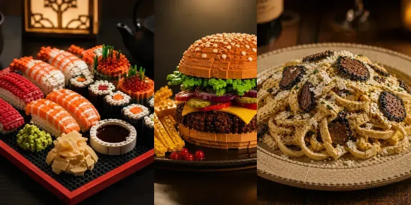 Lego Gourmet Food Photography 8K generated by undefined