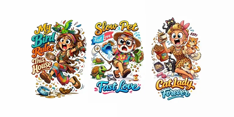 Pet Owner Drama Designs For Pod Sellers generated by undefined