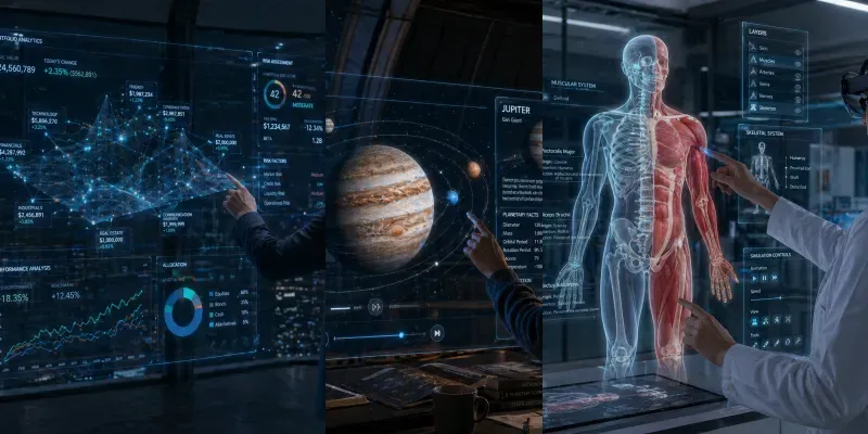 Premium Virtual Reality Ui Concepts generated by undefined