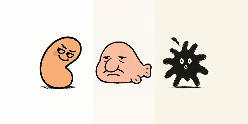 Playful Minimal Shape Characters generated by undefined