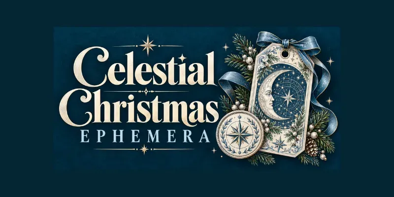 Celestial Christmas Ephemera