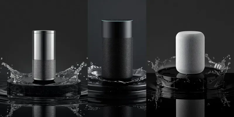Luxury Smart Speakers Water Ripples generated by undefined