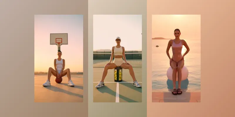 Ultimate Cinematic Sports Pose Videos generated by undefined