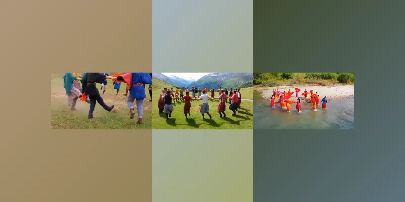 Cinematic Folk Dance Videos Luri Style generated by undefined