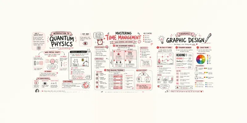 Sketchnote Infographics generated by undefined