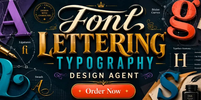 Font Lettering Typography Design Agent generated by undefined