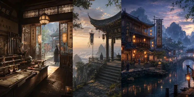 Wuxia World Environment Masters generated by undefined