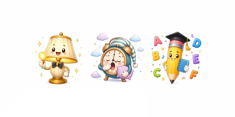 Cute Household Character Makers generated by undefined