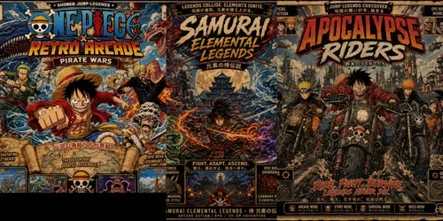 Anime Legends Forever generated by chatgpt-image
