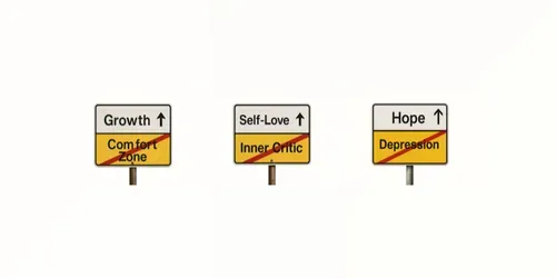 Symbolic Change Road Signs generated by chatgpt-image