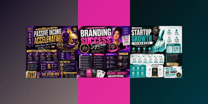 Bold Business Posters generated by undefined