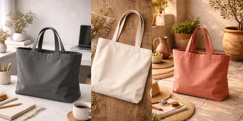 Ultrarealistic Tote Bag Mockups generated by undefined
