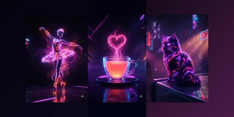 Neon Luminescences generated by undefined