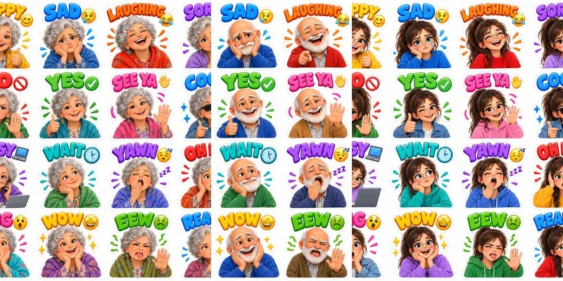 Emoji Sticker Funs