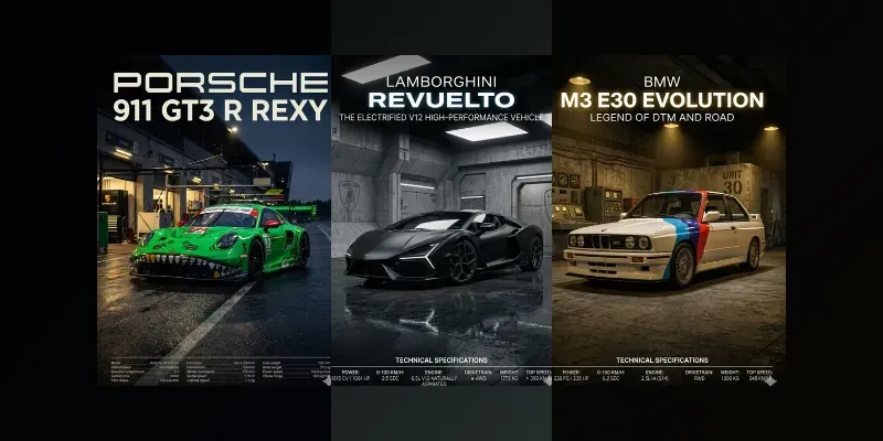 Premium Automotive Spec Posters generated by undefined