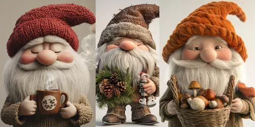 Realistic Gnome Clipart Generator generated by midjourney