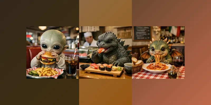 Baby Character Photos Eating generated by undefined
