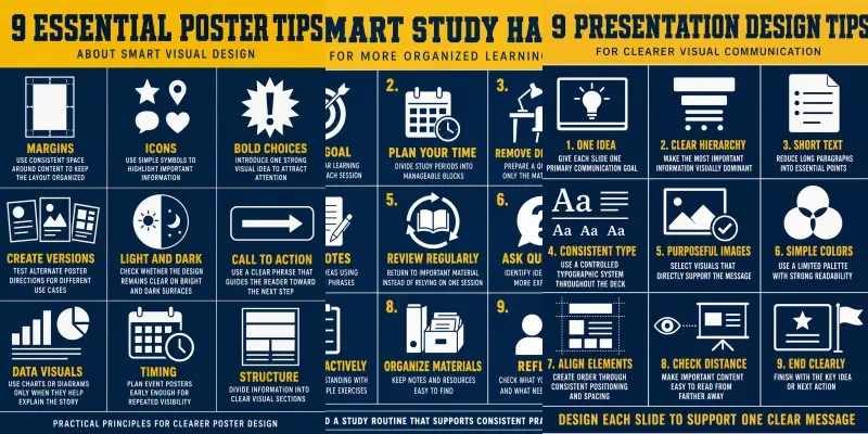 9tip Infographic Posters generated by undefined