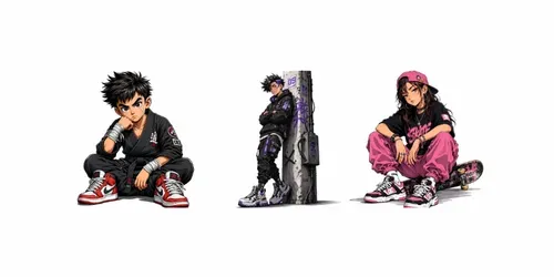 Anime Streetwear Character Generator generated by chatgpt-image