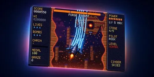 16bit Arcade Shmup Game Builder generated by claude-agent