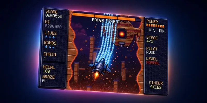 16bit Arcade Shmup Game Builder