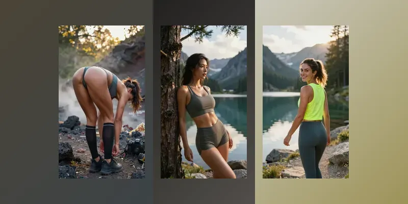 Hiking Girls generated by undefined