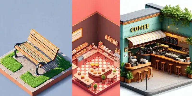 Isometric Icons generated by undefined
