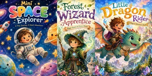 Whimsical Kids Storybooks generated by chatgpt-image