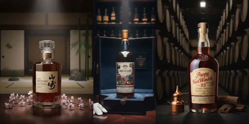 Ultra Luxury Spirits Product Photos generated by undefined