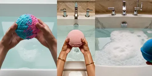 Magic Bath Balls generated by veo
