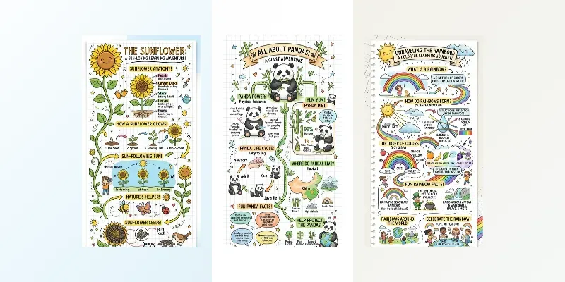 Learning Adventure Posters generated by undefined