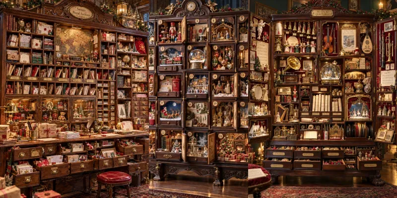 Christmas Cabinets Of Curiosities