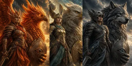 Griffin Sentinel Sky Wardens generated by chatgpt-image