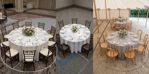 Wedding Table Clearance Proofs generated by gemini-image
