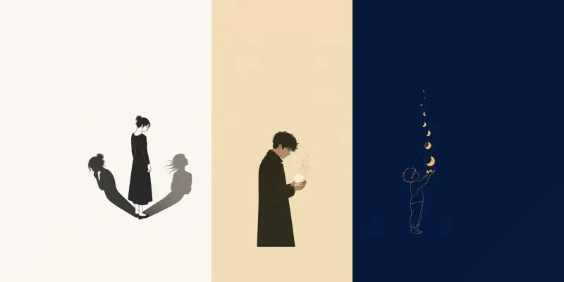 Minimalist Surreal Book Cover Generator generated by undefined