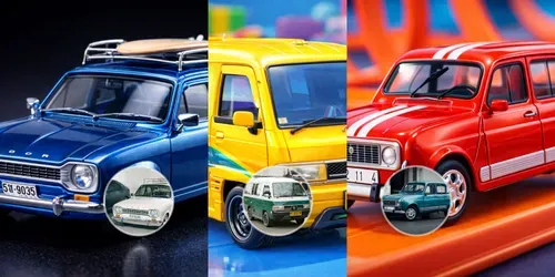 Real Cars To Hot Wheels Diecast Toys generated by chatgpt-image