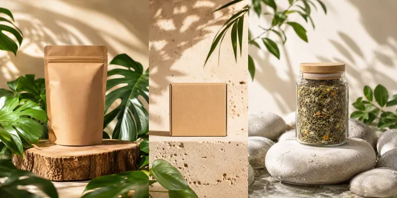 Natural Organic Product Staging generated by undefined