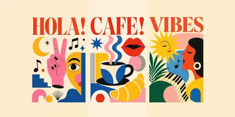 Retro Pop Art Vector Posters generated by undefined